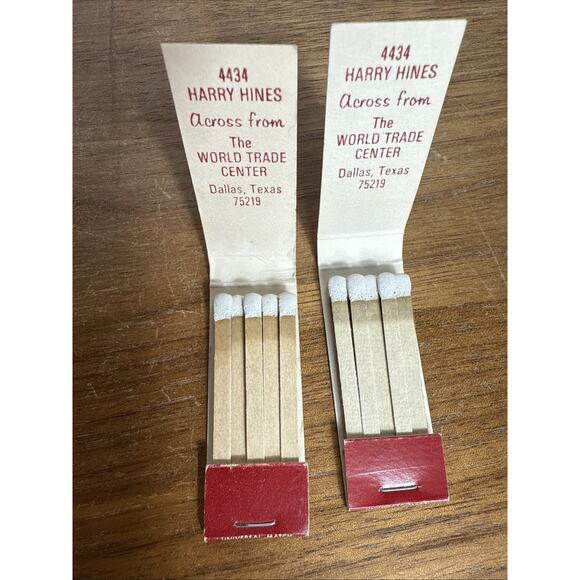 Jim’s Sandwich Palace Dallas TX Restaurant Matchbooks The Original Market Diner - Picture 7 of 7